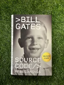 Source Code: My Beginnings Signed Book by Bill Gates Hardcover IN HAND!📚 ✍️ - Imagen 1 de 2