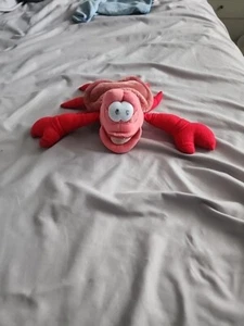 RARE Vintage Disney's Sebastian Crab Plush Stuffed Animal Little Mermaid 6" - Picture 1 of 1