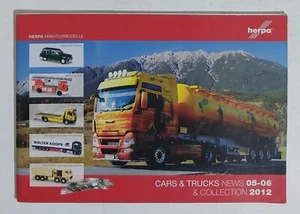 72466 CATALOGO modellismo HERPA - Cars & Trucks 05-06 & Collection 2012 - Imagen 1 de 7