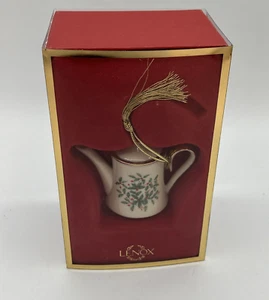 Lenox Holiday Tetera/Cafetera Adorno Caja Original - Imagen 1 de 3