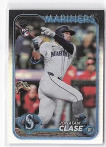 2024 Topps Update Jonatan Clase RC #US35 Rainbow Foil - Picture 1 of 2