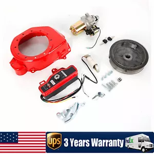Elektrostart Kit Anlasser Schwungradschalter für Honda GX160 GX200 6,5PS Motor - Bild 1 von 16