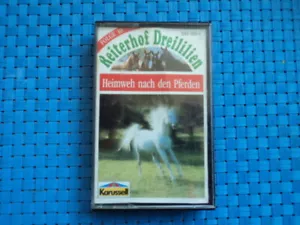 MC Kassette Reiterhof Dreililien, Folge 10 Heimweh nach den Pferden, Karussell - Bild 1 von 1