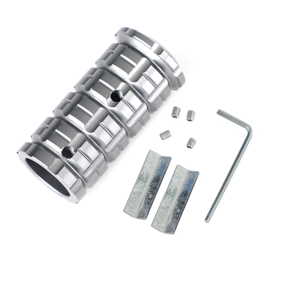 Brake Foot Pedal Extension Enlarge Pad Cnc Universal Gray For Most Motorcycles M - Image 1 of 4