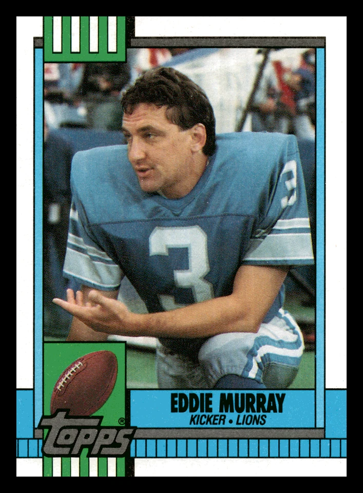 1990 Topps Eddie Murray  Detroit Lions #354 NM-MINT - Image 1 of 2