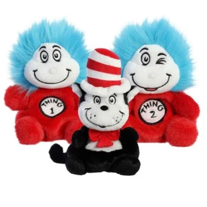 Aurora® Palm Pals™ Dr. Seuss™ Trio Set, Cat In The Hat, Thing 1, & Thing 2 - Picture 1 of 5