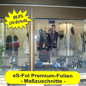 UV-SCHUTZFOLIE Sonnenschutzfolie Schaufensterfolie Fensterfolie... AUCH AUF MASS - Bild 1 von 2