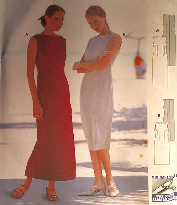 CUT CURRENT 'BURDA EASY' PATTERN 2660 SEMI FITTED CLASSIC DRESS  8-18 (CUT 10) - Image 1 of 2