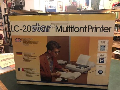 STAMPANTE VINTAGE STAR LC-20 - Ad Aghi - Matrix Printer - LC20 - Immagine 1 di 4