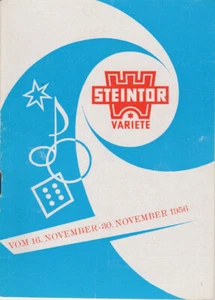 Programmheft Steintor Varieté Halle – November 1956 - Bild 1 von 4