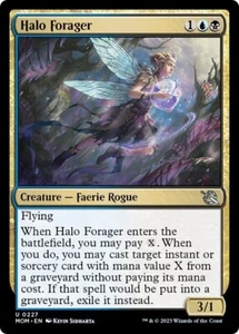 HALO FORAGER x4 mtg NM-M March of The Machine 4 Unc - Picture 1 of 1