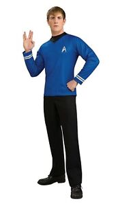 Paramount's Star Trek The Original Series Deluxe Spock Shirt Size Large