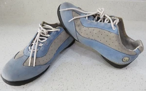 Timberland Blue Suede Shoes Size 8 UK - 42 Euro - 8.5 US Excellent Condition - Picture 1 of 9