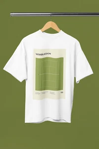 Wimbledon Tennis Court T-Shirt - Embrace the Legacy of Tennis - Picture 1 of 4