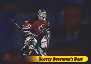 1998-99 Bowman's Best Hockey Scotty Best #SB2 Martin Brodeur New Jersey Devils