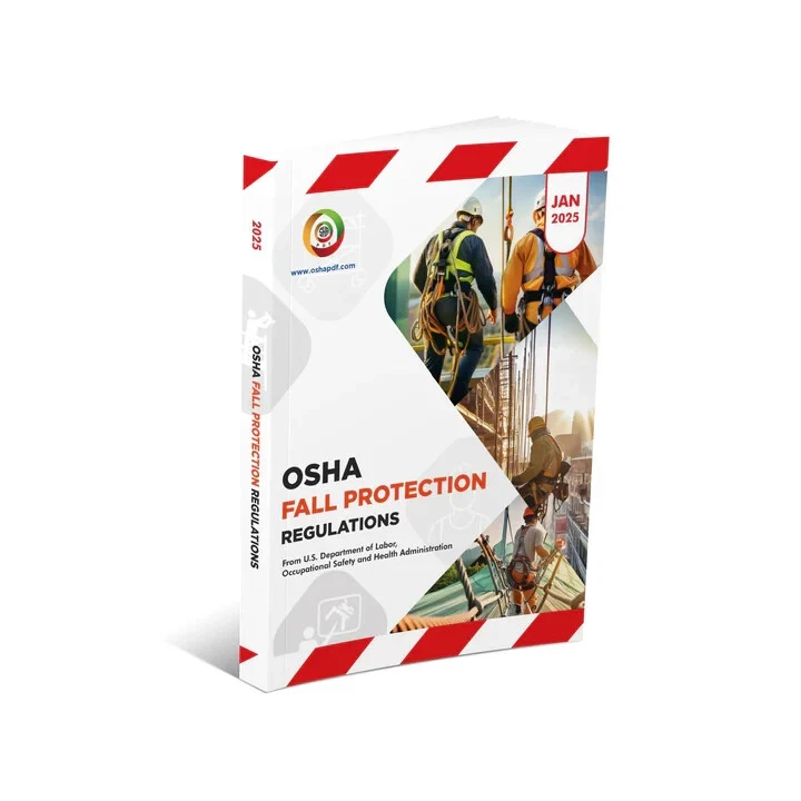 OSHA Fall Protection Regulations Book - January 2025 - Image 1 of 1