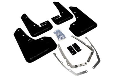Rally Armor Mud Flap Set w/ Grey Logo Fits 2015-2021 Volkswagen Golf GTI AT SW - Image 1 of 4