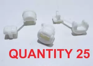 x25 HEYCO 1/2" WHITE 1118 SR 4K-4 STRAIN RELIEF CORD GRIP NYLON GROMMET FREESHIP - Picture 1 of 18