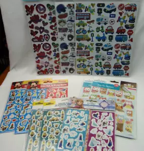 Stickers 10 Packs Assorted Scrapbook, Rewards or Teacher Stickers 1,794 Stickers - Picture 1 of 8