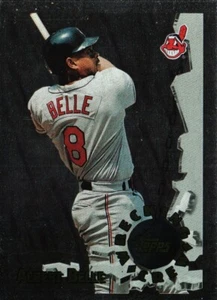 1996 Topps Wrecking Crew #WC2 - Albert Belle - Cleveland Indians 96-418 - Picture 1 of 2