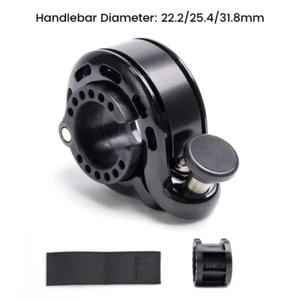 RAVEMEN Bicycle Bell Bike Ring Horn Safety Warning Lightweight Compact 110db Q1 - Picture 1 of 5