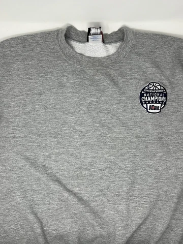 2010 UCONN University Of Connecticut Womens NCAA Basketball Champs Crewneck (L) Cover