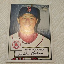 Hideki Okajima 2007 Topps '52 ROOKIE CARD #100 Boston Red Sox