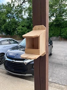 Cedar Bird Nesting House~Dove Nesting Box~Bird House~Pigeon Nesting Box - Picture 1 of 10