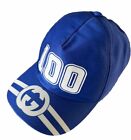 Nwt Gucci Mens Gg Logo Baseball Cap Hat Royal Blue Size M