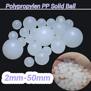 Polypropylene (PP)Solid Plastic Balls Precision Bearing Ball 2 3 4 5 6 7mm-50mm - Picture 1 of 4