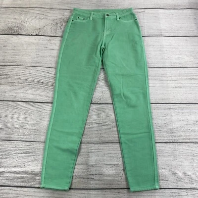 DG2 Mid Rise Jeggings Women size 2 T Soft Casual Skinny Stretch Pants - Mint - Image 1 of 4