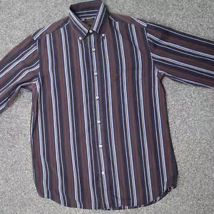 Paul & Shark Shirt Size 39 Mens Stripe Multicoloured Button Down - Picture 1 of 15