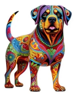 ROTTWEILER CROSS STITCH CHART - Picture 1 of 2