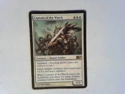 Captain of the Watch	 Magic 2010 - Magic the Gathering MTG White - Image 1 of 2