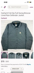 carhartt full swing jacket XLTall - Picture 1 of 7