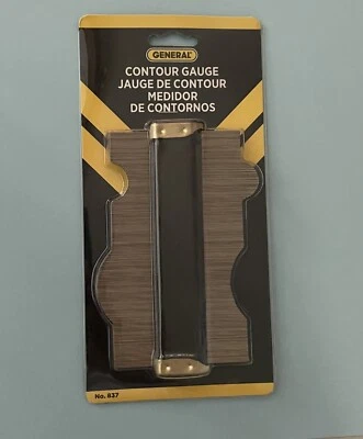 General Tools 837, 6 Inch Contour Gauge / Gage with Stainless Steel Pins new - Image 1 of 3