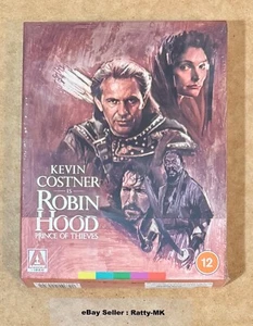 ROBIN HOOD : PRINCE OF THIEVES - UK DELUXE EDITION 4K + BLU RAY STEELBOOK - NEW - Picture 1 of 13