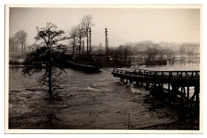 Puente colapsado RPPC, gran inundación, ¿ubicación francesa? - Imagen 1 de 2