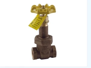1-1/2" Gate Valve RS, NPT B61 Bronze, CL 300 Apollo Model 111T # 30-447-01 New - Picture 1 of 1