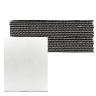 12 x 15 Inch Corrugated Cardboard Sheets Flat Layer Pads White rectangle Sepa... - Image 1 of 4