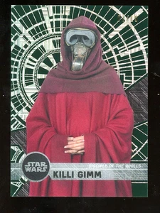 Killi Gimm 2015 Topps Star Wars High Tek GREEN CUBE PARALLEL SP /10 - Bild 1 von 1