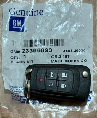 23366893 GENUINO OEM Llavero de fábrica para Chevy Chevrolet Camaro 2010-2015 NUEVO Foto 1 de 3
