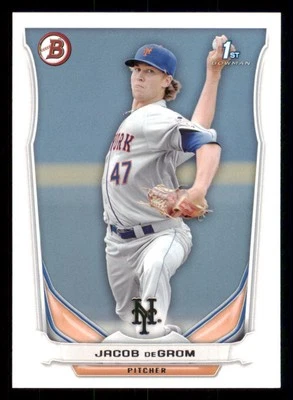 2014 Bowman Prospects #BP73 Jacob deGrom - Image 1 of 2