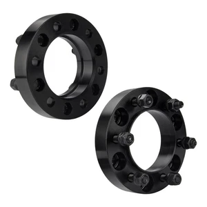 2x 1.25" 6x5.5" 6 Lug Wheel Spacers 106mm M12x1.5 For Toyota 4Runner Tacoma - Picture 1 of 12