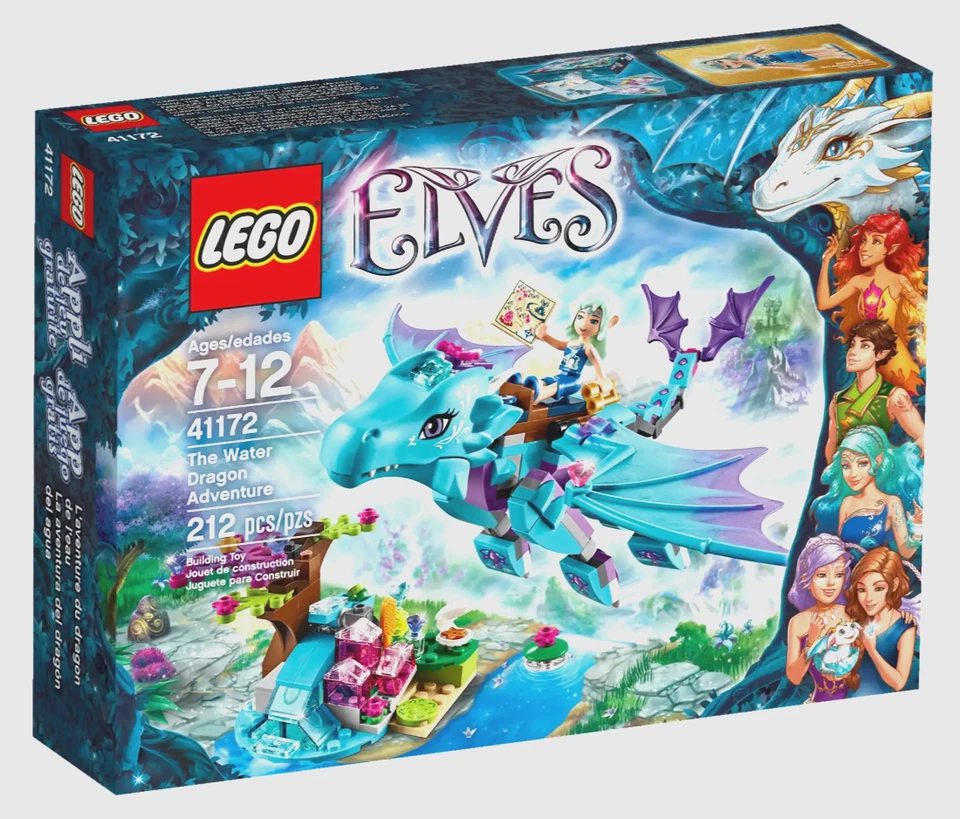 LEGO 41172 Elves The Water Dragon Adventure (2016, juego retirado) NUEVO Foto 1 de 4