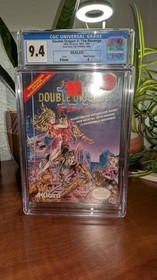 Double Dragon II 2 New Nintendo NES Factory Sealed CGC Grade 9.4 A+ MINT