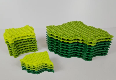 Mega Construx Bright Green Base Plate Lot of 22 Plates - Image 1 of 4