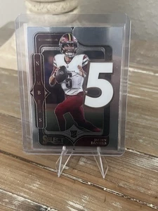Jayden Daniels 2024 Panini Select NUMBERS INSERT Rookie #23 COMMANDERS RC - Bild 1 von 2