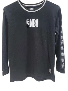 NBA Basketball Youth Dri Fit long sleeve black shirt Sz XL 18/20 - Picture 1 of 9