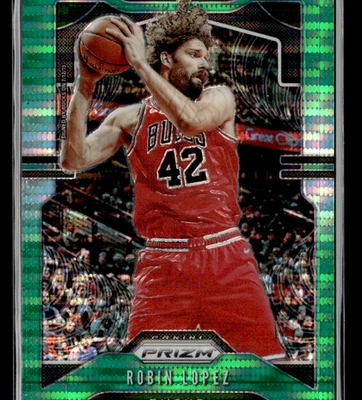 Robin Lopez 2019-20 Prizm Green Pulsar Prizm 6/25 #206 Foto 1 de 2